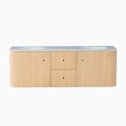 Ellington Floating Double Bathroom Vanity Hardware (63")