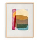 Sheer Shapes Framed Wall Art by Minted for West Elm
