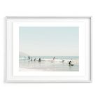 Surf School Framed Wall Art by Minted for West Elm