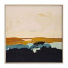 Yellow Seascape Framed Wall Art by Minted for West Elm