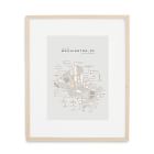 42 Pressed Map - Washington, D.C.