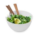 Nambe Quatro Salad Bowl &amp; Servers 