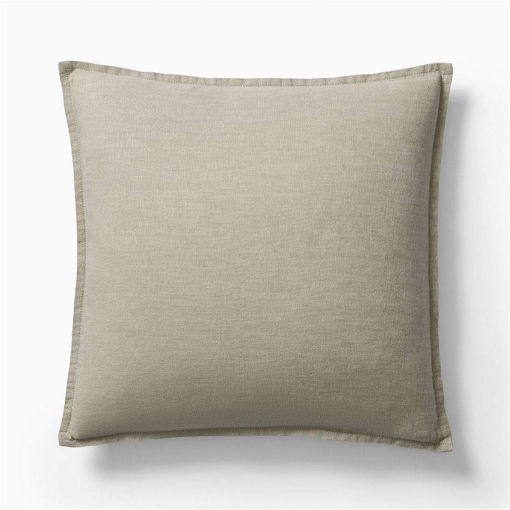 European Flax Linen Pillow Cover