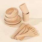 Coco Village Wooden Dinnerware Playset