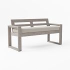 Open Box: Portside Outdoor Porch Bench Cushion - Crosshatch Weave Sand
