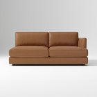 Open Box: Haven Right-Arm 2 Seater Sofa - Weston Leather Cinnamon