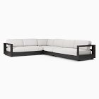 Telluride Aluminum Outdoor 4-Piece L-Shaped Sectional (148")