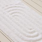 Shaped Swirl Bath Runner