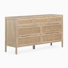 Yvette Woven 7-Drawer Dresser (58")