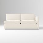 Open Box: Build Your Own Harris Sectional, Right Arm 2.5 Seater Sofa - Performance+ Basket Slub Alabaster