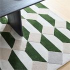 Faceted Tile Performance Rug