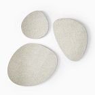 Fenny Antiqued Frameless Tear Drop Wall Mirrors