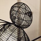 Iron Mesh Spider Sculpture