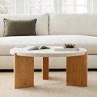 Cassian Concrete Top Nesting Coffee Tables (24"&ndash;36")