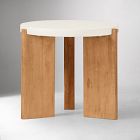 Cassian Concrete Top Side Table (20")