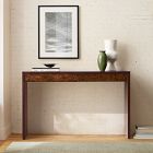 Roan Lacquer &amp; Burl Console Table (48")