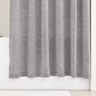 European Flax Linen Shower Curtain - Slate Melange