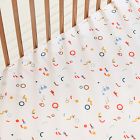 Misha &amp; Puff Cubist Geo Crib Fitted Sheet