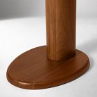 Cannellini Solid Wood C-Side Table (19")