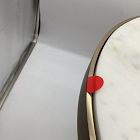 Open Box: Elwell Marble Side Table (16") - Vintage Brass