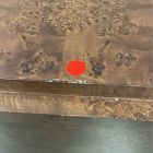 Open Box: Finlo Burled Wood Nightstand (28") - Dark Burl