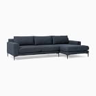 Harper 2-Piece Chaise Sectional (106"&ndash;116")