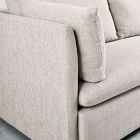 Shelter 2-Piece Sleeper Sectional w/ Storage Chaise (113")