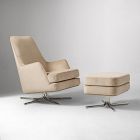 Patchin Swivel Chair &amp; Ottoman Set