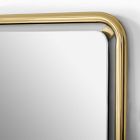 Floating Frame Metal Floor Mirror