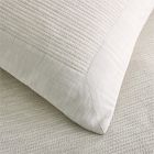 Jersey TENCEL™ Modal Ribbed Border Duvet Cover &amp; Shams
