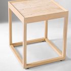 Lucetta Natural Stone Side Table (17")