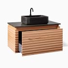 Makoto Floating Single Bathroom Vanity (36")
