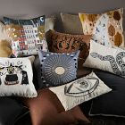 Embroidered Eye Pillow Cover