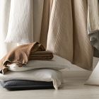 Jersey TENCEL™ Modal Ribbed Border Duvet Cover &amp; Shams