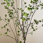 Faux Minimalist Citrus Potted Plant