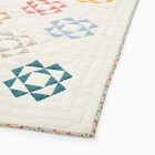 Misha &amp; Puff Patchwork Triangle Quilt &amp; Shams