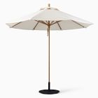 Round Outdoor Umbrella (9') - Wood Pole