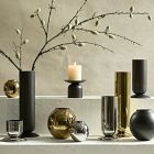 Polished Metal Vases