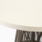 Porto Pedestal Concrete Outdoor Dining Table (44")
