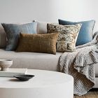 Printed Ikat Pillow Cover