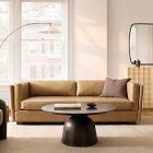 Thea Leather Sofa (77"&ndash;97")