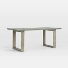 Portside Outdoor Concrete Dining Table (72")