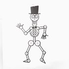 Ed Emberley Paper Wall Decor Skeleton