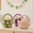 Felt Daisy Easter Baskets