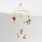 Raffia Safari Animal Mobile