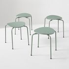 Scoop Stackable Play Stools (Set of 4)