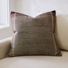 Framed Plaid Pillow Cover