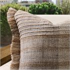 Outdoor Natural Fringe Pillow
