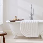 Shaped Swirl Bath Mat