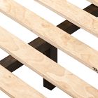 Zahra Reeded Oak Bed